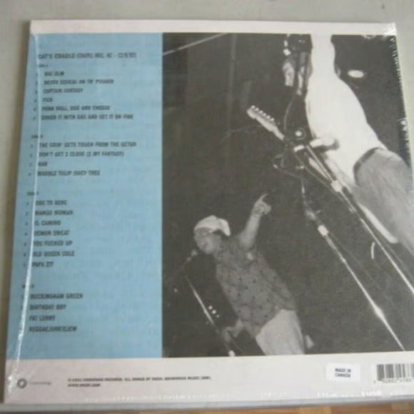 Ween At The Cat's Cradle 1992 (2-LP) ~ Colored Vinyl (Milky Clear) ~ New/Sealed! - Picture 3 of 3